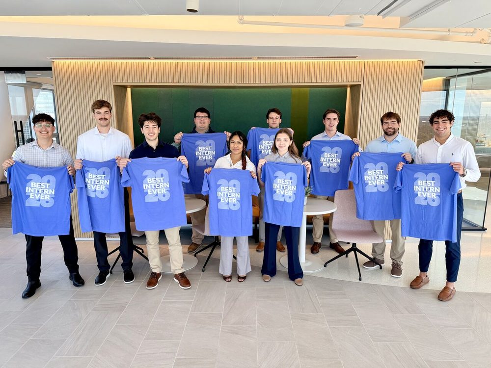 KBR interns at Intern Day 2026
