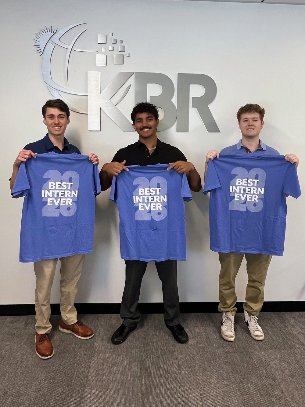 KBR interns at Intern Day 2026