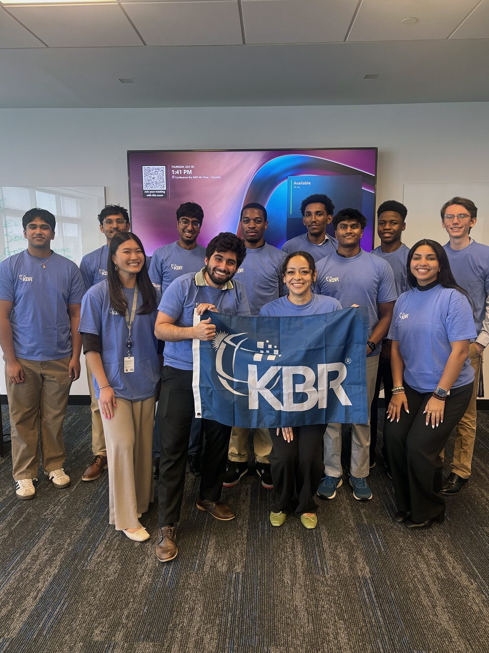 KBR interns at Intern Day 2026