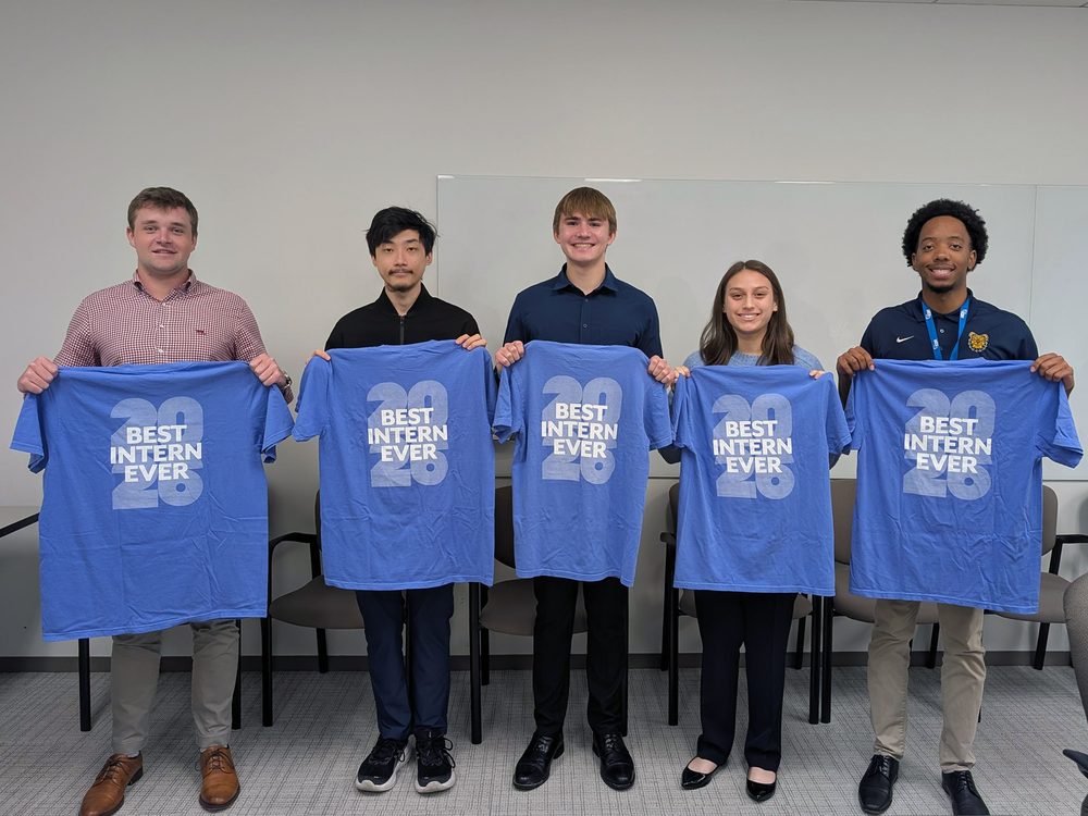 KBR interns at Intern Day 2026