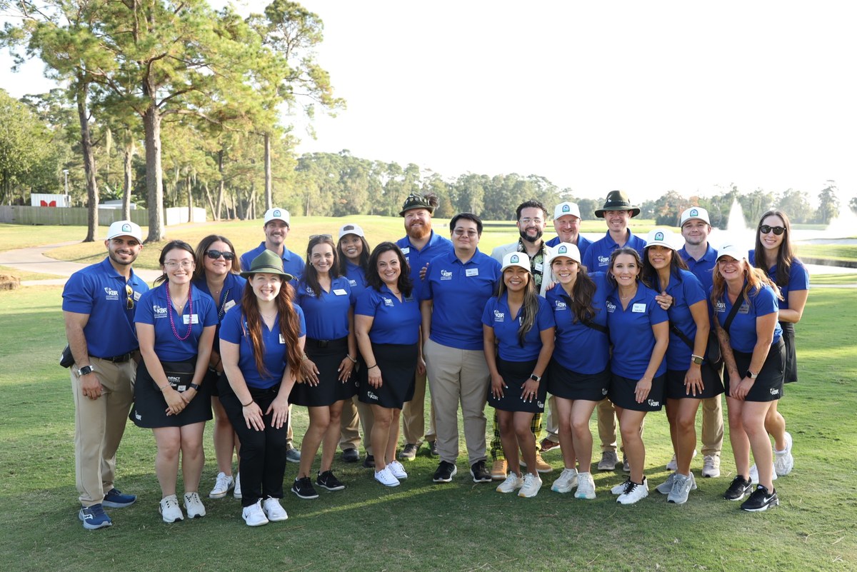 KBR colleagues at the KBR Charity Golf Tournament