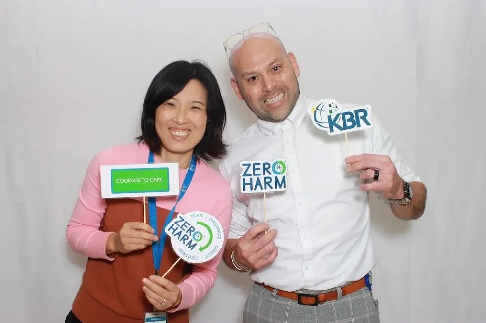 KBR colleagues supporting the Zero Harm safety culture